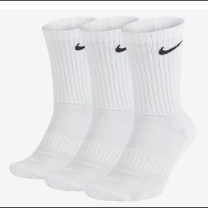 White Nike socks Dri- Fit all sizes
